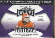 2021 LEAF DRAFT BLASTER FOOTBALL FACTORY SEALED HOBBY BOX