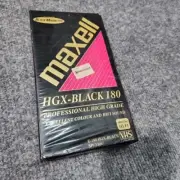 MAXELL HGX Black 45 VHS-C NEW Sealed Compact VHS Cassette Tape Camcorder