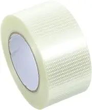 JUMPLAWN 1Roll Single Sided Fiberglass Repair Tape Roll Wide Long High Tensile Strength Durability for Tent Awning and Outdoor Gear Repairs
