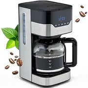 ProfiCook® Coffee Machine | For 12-14 Cups of Coffee | Filter Coffee Machine with 3 Electric Aroma Levels | Coffee Machine with Sensor Touch Control & Filter Insert | Stainless Steel Housing | PC-KA 1169