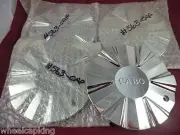 CABO Wheels Chrome Custom Wheel Center Caps # 563-CAP NEW! (SET OF 4)