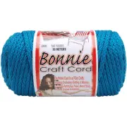 Bonnie Macrame Craft Cord 6mmX100yd Sapphire Teal