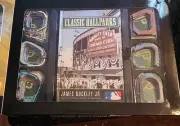 Classic Ballparks A Collectors Edition 6 Miniatures + Full Color Book BOS NY CHI