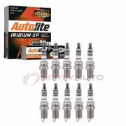 10 pc Autolite Iridium XP Spark Plugs for 2009-2017 Audi R8 5.2L V10 jv (for: Audi)