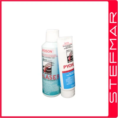 Malaseb Shampoo 250ml and Pyohex Conditioner 100ml Pack Dermcare