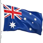 Australian Flag Aussie Australia Anzac Day 1500x750mm OZ Heavy Duty Spun Polyester Brass Hooks AU Country Outdoor Banner