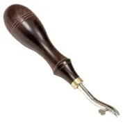 Craft Sha Flint Leathercraft Tool Adjustable Creaser Leather Edge Folder 0.5mm