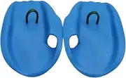 Swim Hand Paddles | 2 Pack Kids Hand Flippers for Swimming - Lap Swim Gear, Upper Body Resistant Gloves, Portable, Unisex, Blue for Kids Teens