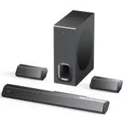 Hiwill D51W Dolby 5.1CH Soundbar Theater Sound Bar Surround Sound System 6 Drivers 3D Surround Sound Powerful Bass 3EQ M