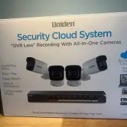 Uniden UC8400 4-Camera 1080p Outdoor Security System (App / Cloud Unavailable)