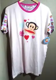 NEW Paul Frank Julius The Monkey Women's Nightgown Oversized Sleep Shirt Size L