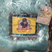 Price⬇️Secret Stuff Special Memories Blue Shag Pillow With Pockets/ Handle New