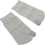 [AOKWAWALIY] Lightweight Breathable Short Split Toe Socks Women's Sock Toe Topper Unisex