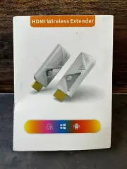 Sunmeg HDMI Transmitter & Receiver Wireless Extender For Streaming Video & Audio