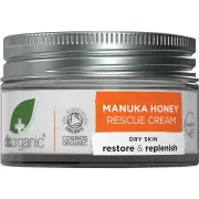 Dr Organic Rescue Cream Organic Manuka Honey | 50ml / Manuka Honey