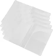 [Alasum] 5pcs Matte Travel Passport Cover Holder with Multiple Card Slots Id Card Organizer Durable Document Protector for Travel and