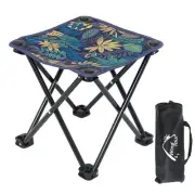 Portable Folding Camping Stool Outdoor Camping Lightweight Samll Chair for Fi...