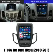 9.7'' Android 10.1 1+16GB Stereo Radio GPS Navigation Fit Ford Fiesta 2009-2016 (for: Ford)