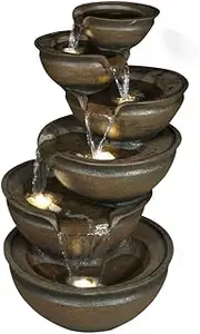 Multi Bowls Cascade Water Feature Water Fountain