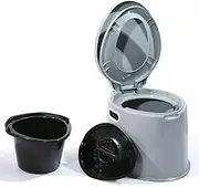 Costcom Outdoor Portable Toilet 6L Camping Potty Caravan Travel Camp Boating Compact Porta Potty for Camping, RV, Boating, Hiking & Outdoor Adventures