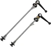 Road Bike Quick Release Lever Pair of Titanium Alloy Bike Skewers Easy Wheel Removal Lightweight Construction