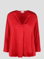 [The Rose Ibiza] The Rose Ibiza-Blouse Rosso-Donna XS