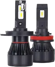 HAN-Store 2Pces M2S LED Light Fit for Car H7 LED Lamp Bulb 12000LM H1 H4 9005 HB3 9006 HB4 Plug and Play Led Headlight 12V 6000K (Socket Type : H7)