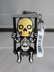 Spirit Halloween | Animatronics Figural Bag Clip - Exclusive "Lil Skelly Bones"