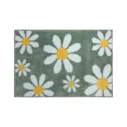 Bath Microfiber Rug, Soft and Absorbent Bathroom Mat, Quick-Dry Non 20*30 Green