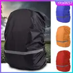 OUTDOOR TRAVEL REFLECTIVE NIGHT SAFETY BACKPACK RAIN COVER W