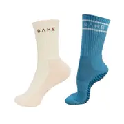 Bahe Grippy Crew Socks 2 Pack