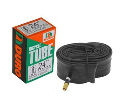 DURO BICYCLE 24" X 1.50/1.75/1.95 TUBE 48MM STANDARD SCHRADER/AMERICAN VALVE.