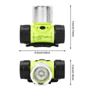 LED High Power Bright Waterproof Headlamp Underwater Diving Headlight Torch HM