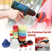 Car Polisher Gross Polishing Pad Drill Adapter Sponge Buffer Waxing Koqsw