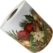 EXQUIMEUBLE 1 Roll Christmas Decoration Stickers Seasonal Bulletin Board Borders Winter Bulletin Border Sticker Seasonal Borders for Bulletin Board Winter Border Sticker Coated Paper Stickers