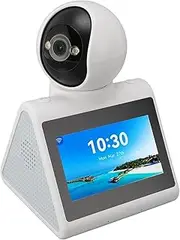 2K Security Camera Indoor, Two Way Video Calling Camera with 4.3 Inch Screen, Indoor Home Nanny Camera, Pet Dog Cat Camera