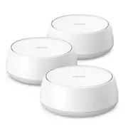 TP-Link Deco BE25(3-pack) BE5000 Whole Home Mesh Wi-Fi 7 System (WIFI7), 688 Mbps at 2.4 GHz + 4320 Mbps at 5 GHz, Deco App, Router/AP Mode, IPv6, IP Deco BE25(3-pack)