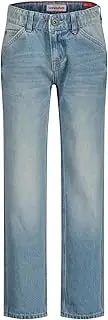 [Vingino] Boys Peppe in Colour Tinted Mid Blue Size 6, Tinted Mid Blue, 6 Years