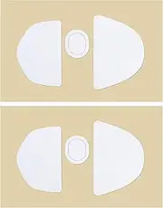 SING F LTD 2 Sets Mouse Skates Compatible with Logitech G303 Shroud Edition Gaming Mouse Feet Replacement White