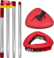 Spin Mop Handle,Base,Scrubber Head Replacement Compatible with Vileda Turbo Micr