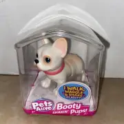 ZURU Pets Alive Booty Shakin' Pups! Interactive Mini FRENCHIE Fast Shipping