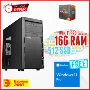 Ryzen 5 5600G AMD 16Gb Ram 512GB SSD Gaming PC Office Home Desktop PC VSK300