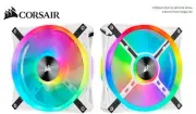 CORSAIR QL140 RGB White, ICUE, 140mm RGB LED PWM Fan 26dBA, 50.2 CFM, Single Pac