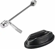 Bicycle Quick Release Rear Wheel Skewer And Front Wheel Riser Block, Indoor Bicycle Training Accessories for Turbo Trainer