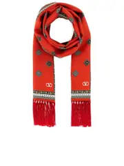 Valentino Garavani Silk Scarf Bandeau