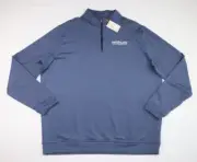 Peter Millar Men's Size XXL Perfomance 1/4 Zip Long Sleeve Golf Shirt