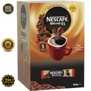 Nescafe Blend 43 Instant Coffee 1.7g X 120 Pk Sticks Sachets Medium Roast Office