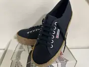 NEW - Superga 2790 - Navy Espadrille Platform | Womens EU 39/ US 8/ UK 5.5