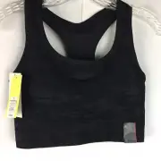 NWT Women's Sport Bra FITS L (1X tag) RUNS SMALL Support Removable Pads Seamless