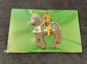 Knight In Armor Wooden Puzzle 11x7. Metropolitan Museum Of Arts NYC